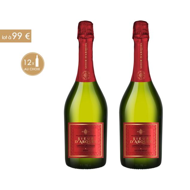 COLIS DU MOIS "SIEUR D'ARQUES"  - 2 CARTONS AU CHOIX POUR 99€