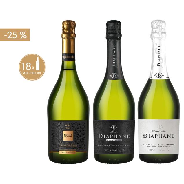 SÉLECTION FESTIVE: 3 CARTONS AU CHOIX à -25%