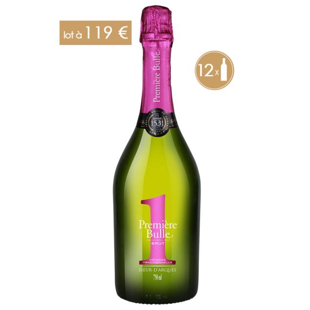LOT 12 X PREMIERE BULLE - AOC BLANQUETTE DE LIMOUX BRUT A 119€